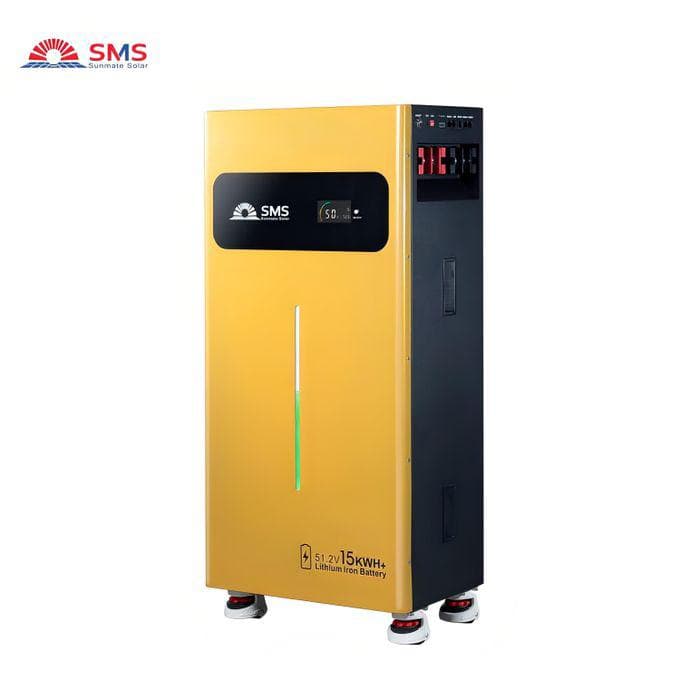 SMS Sunmate Solar 15kWH 51.2V Wall Mounted Lithium Battery (15kWH 48V)